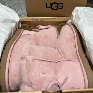 UGGS DOUBLE BOW mini boots